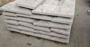 安阳芝麻白蘑菇石，自然面