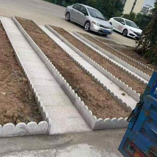 安阳芝麻白花边石