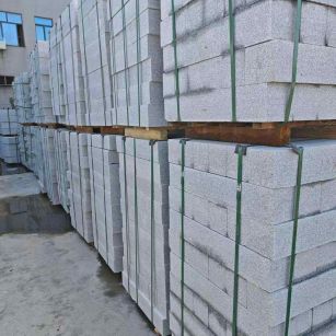 安阳芝麻白路牙石，路侧石