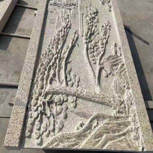 安阳黄金麻别墅雕刻版 别墅私人定制