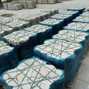 安阳黄金麻冰裂纹 碎拼