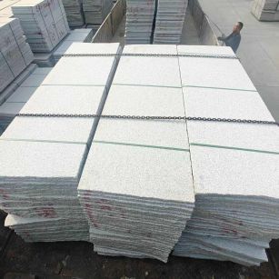 安阳芝麻白毛板，石材毛板