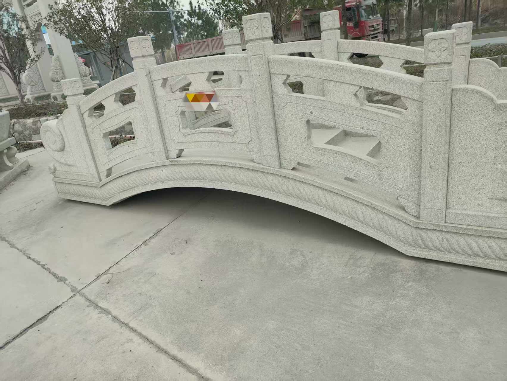 安阳芝麻白拱桥，石桥