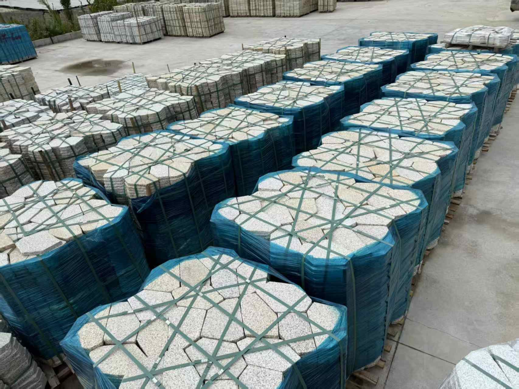 安阳黄金麻冰裂纹 碎拼